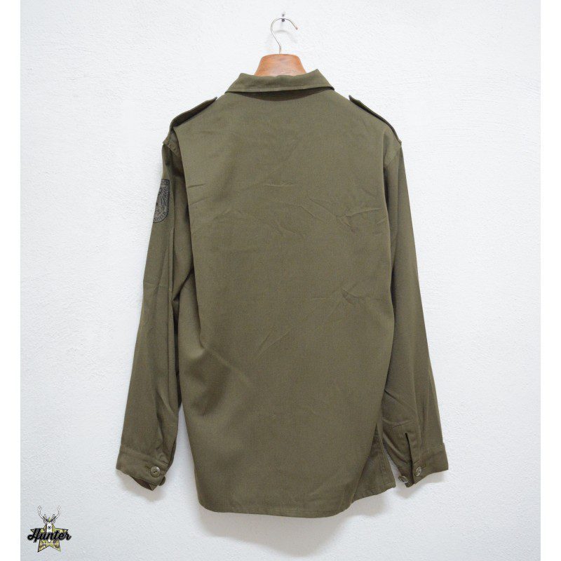 Giacca Camicia Militare Esercito Austriaco Verde - immagine 6