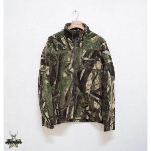 Felpa da Caccia in Pile Hunter con Zip