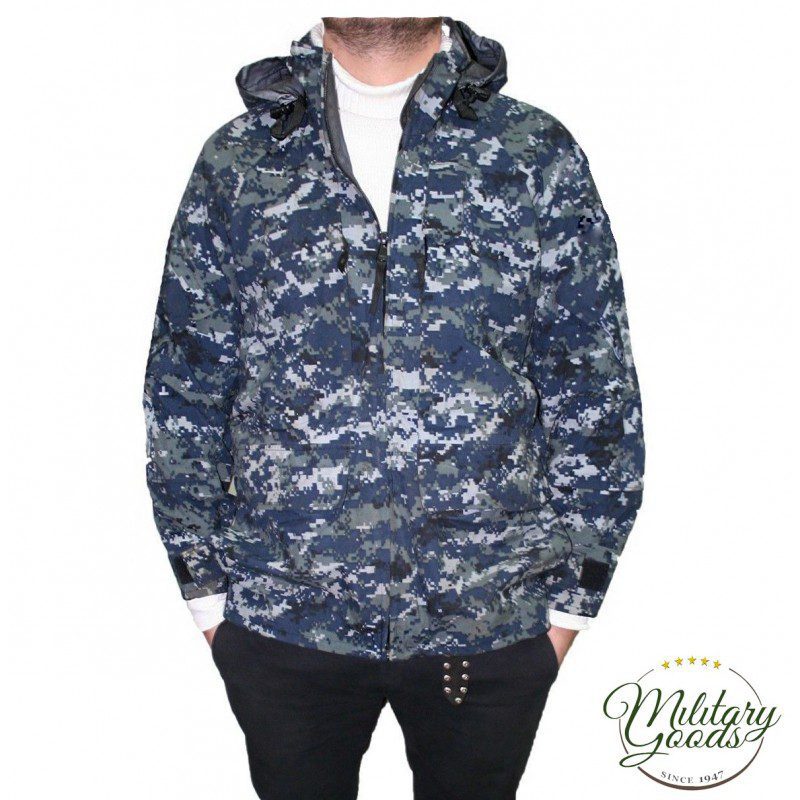 Parka Giacca Militare Esercito Americano Goretex U.S. Navy Working Uniform NWU - immagine 2