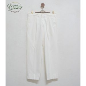 Pantaloni Chino Marina Militare Bianchi in Cotone