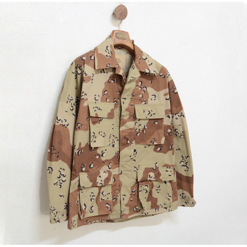 Giacca Camicia Militare Esercito Americano U.S Army Chocolate Chip - immagine 5