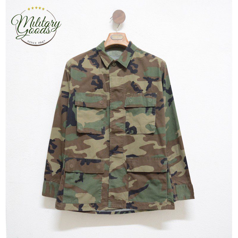 Camicia Giacca Esercito Americano US Army Woodland - immagine 5