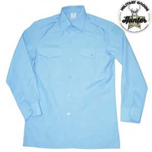 Camicia Vigilanza Militare Polizia Francese Azzurra