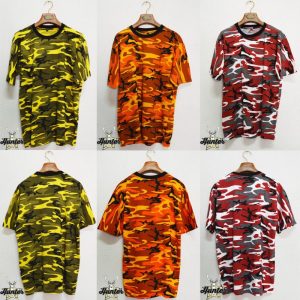 T-Shirt Militare Camouflage Colors