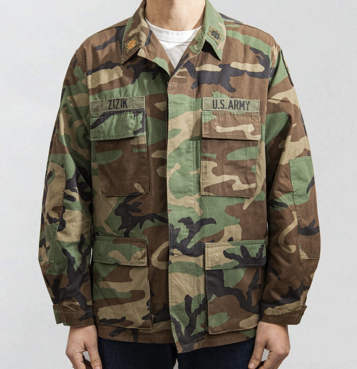 Camicia Giacca Esercito Americano US Army Woodland