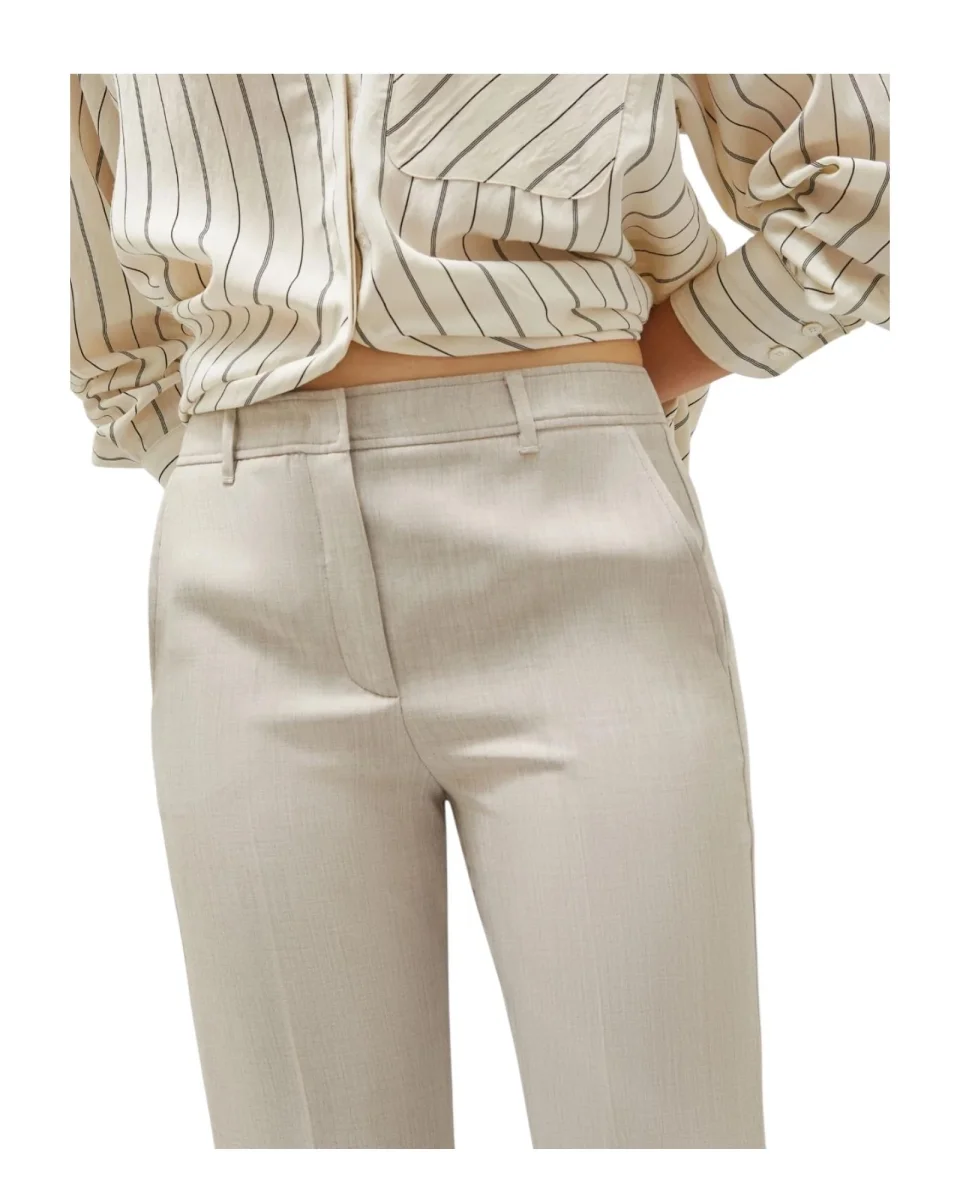 Pantalone Arabba dritto stretch sabbia - immagine 4