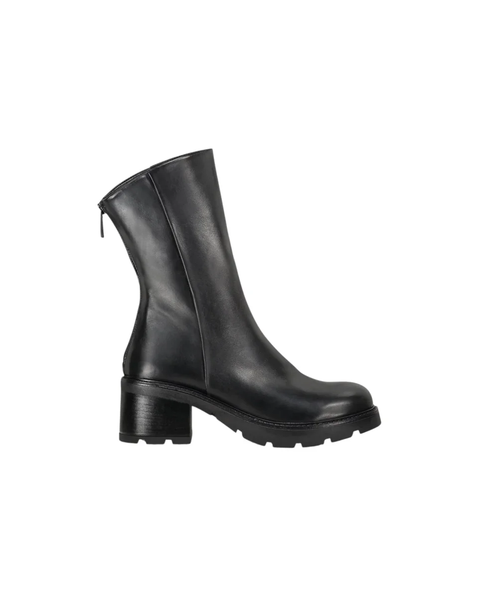 Stivaletto in pelle Nero - immagine 2