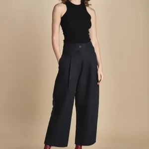pantalone in cotone double