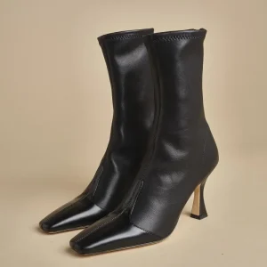 stivaletto in pelle